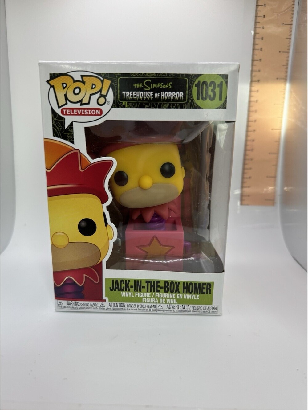Funko Pop! Vinyl: The Simpsons - Jack-In-The Box Homer #1031